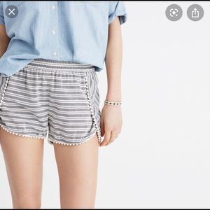 Madewell pull on shorts